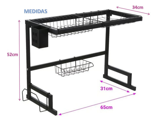 Organizador De Cocina - 65cm - Acero al carbono