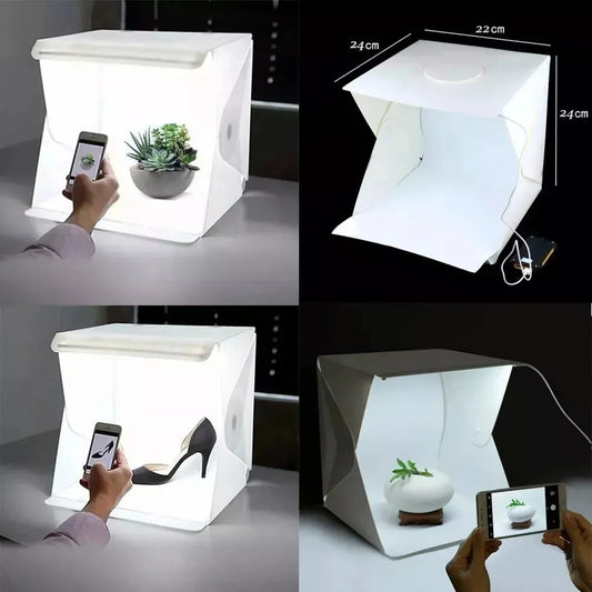 Caja fotográfica estudio luz led