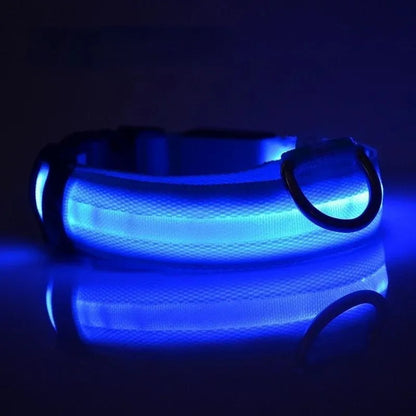 Collar luz led con carga USB