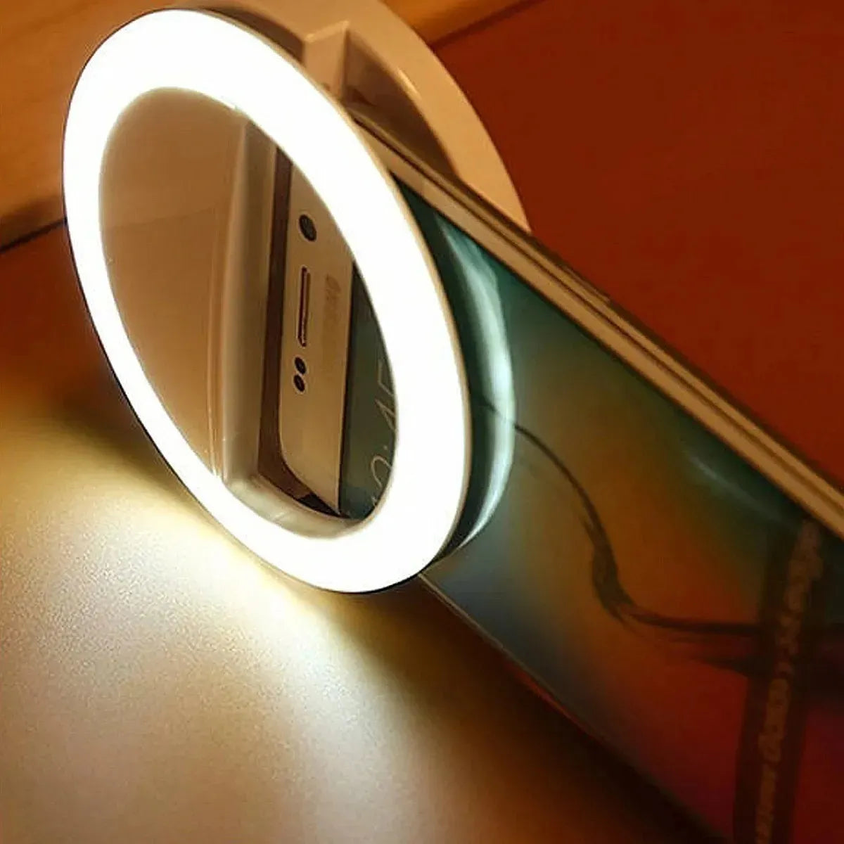 Aro de luz para tablet o celular - 3 intensidades -
