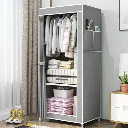 Armario organizador portátil - GRIS -