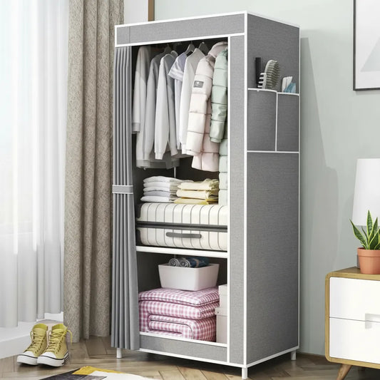 Armario organizador portátil - GRIS -
