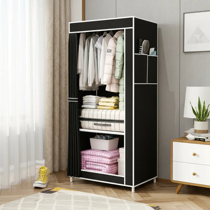 Armario organizador portátil - NEGRO -