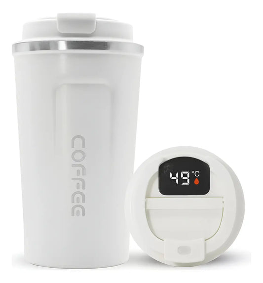 Vaso térmico de acero inoxidable + sensor de temperatura