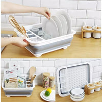 Seca platos plegable