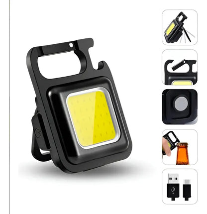 Mini linterna luz led, carga USB