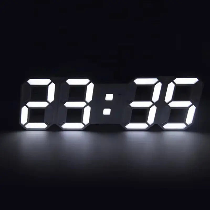 Reloj digital 3D