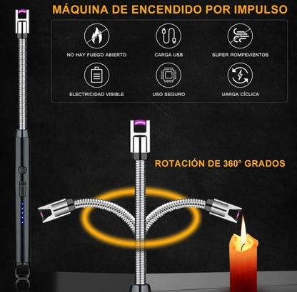Encendedor eléctrico - carga USB