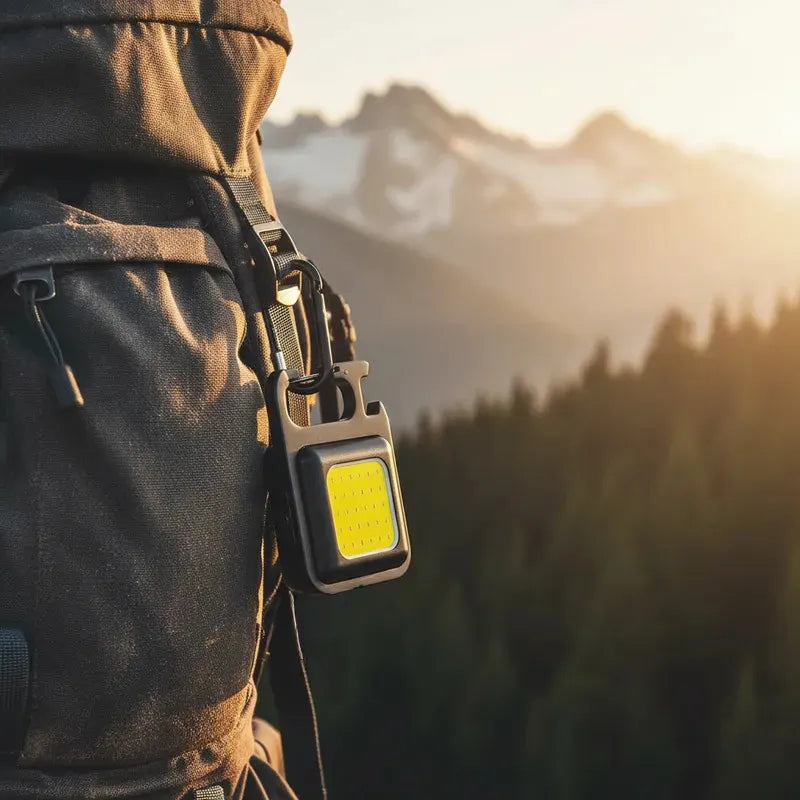 Mini linterna luz led, carga USB