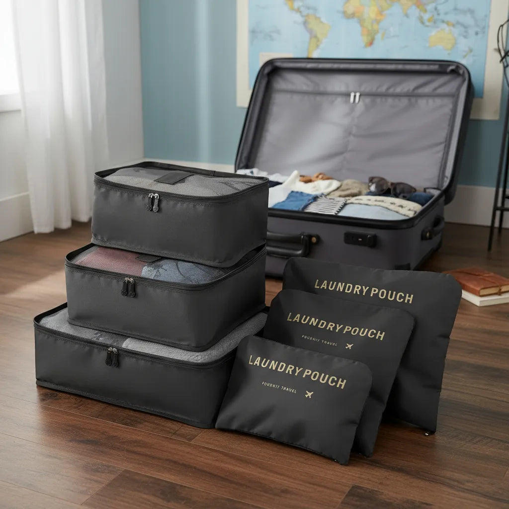 Set de viaje organizador x6