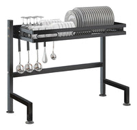 Seca platos acero inoxidable