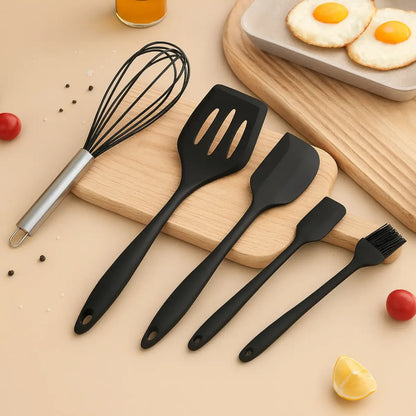 Set X5 utensilios de cocina - silicona -