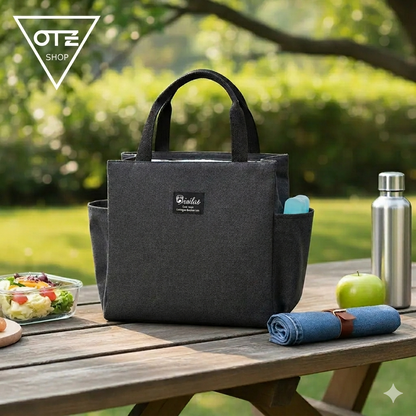 Bolsa térmica - lonchera - NEGRO -