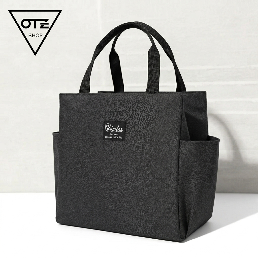 Bolsa térmica - lonchera - NEGRO -