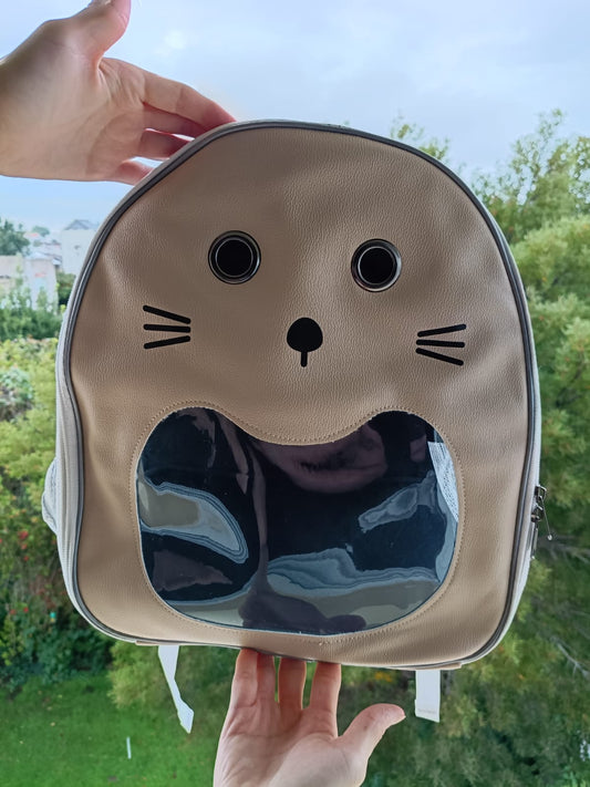 Mochila transporte mascota